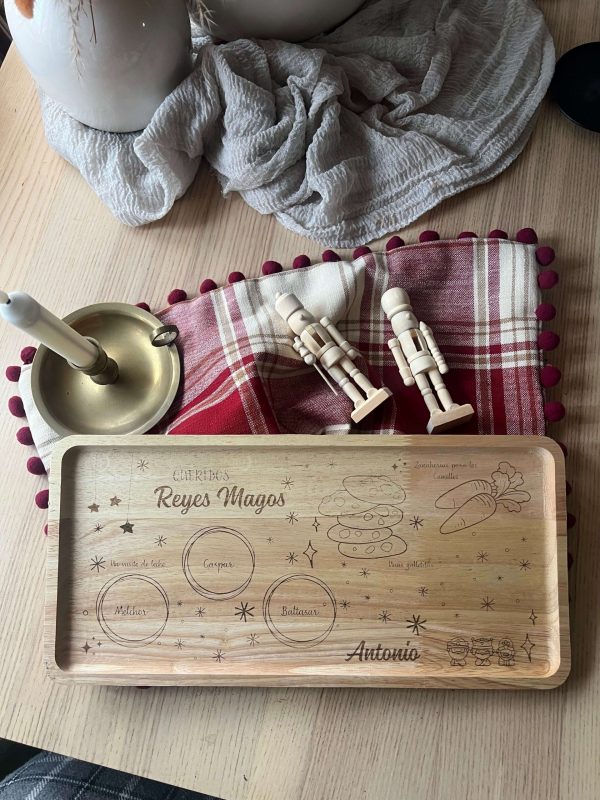 Bandeja Reyes magos Bricoleta Studio Bandeja Reyes Magos