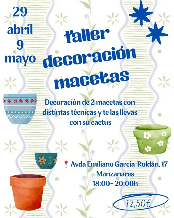 taller-decoracion-macetas Taller decoración de macetas