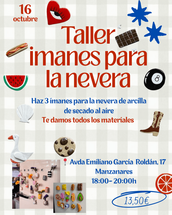 Taller de imanes para la nevera