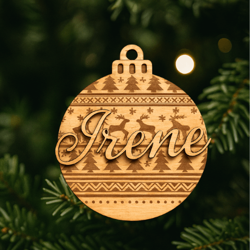 Bola redonda relieve Bola de navidad redonda nombre relieve