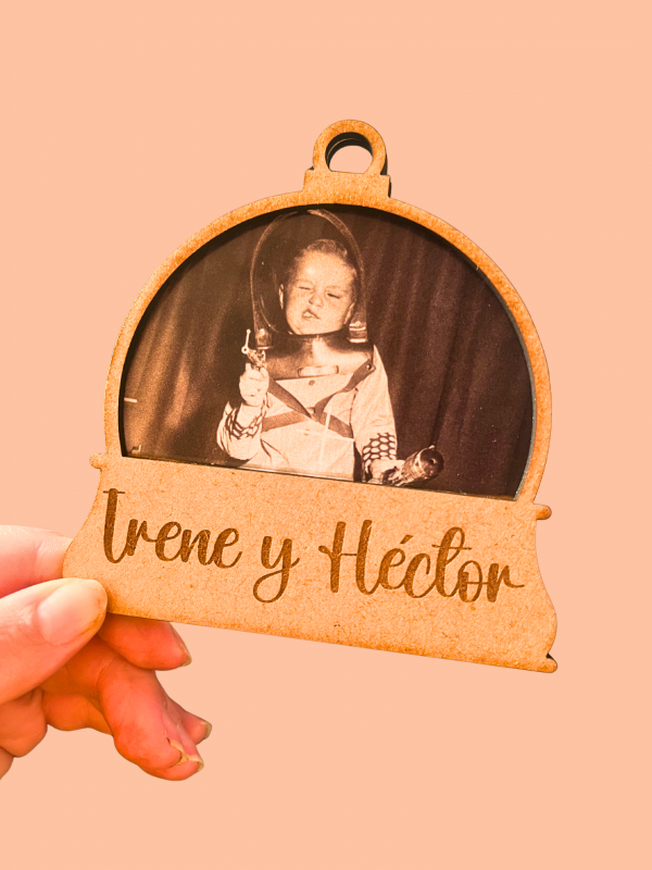 Diseño sin título (2) Bola de navidad foto