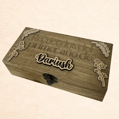 Caja recuerdos primer año