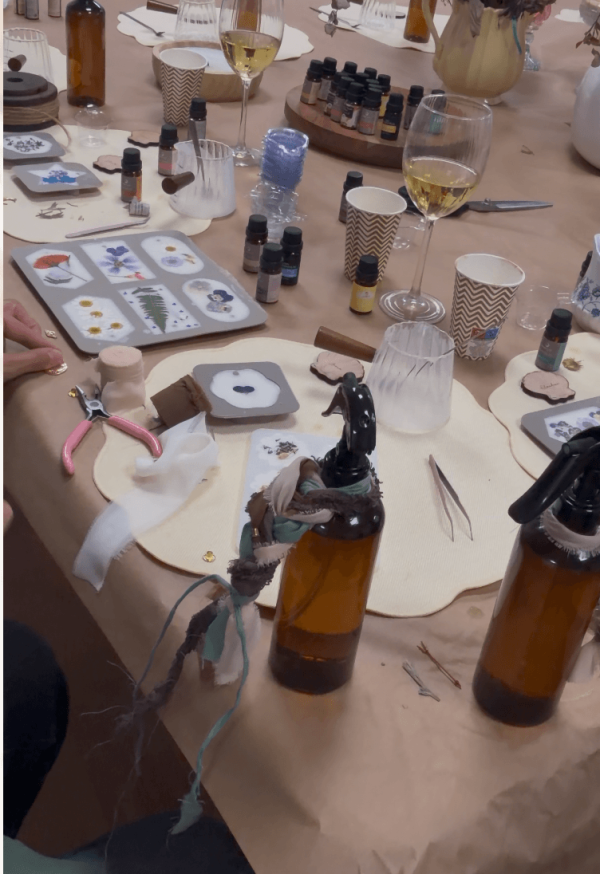 Taller Brumas y Ambientadores 31 octubre